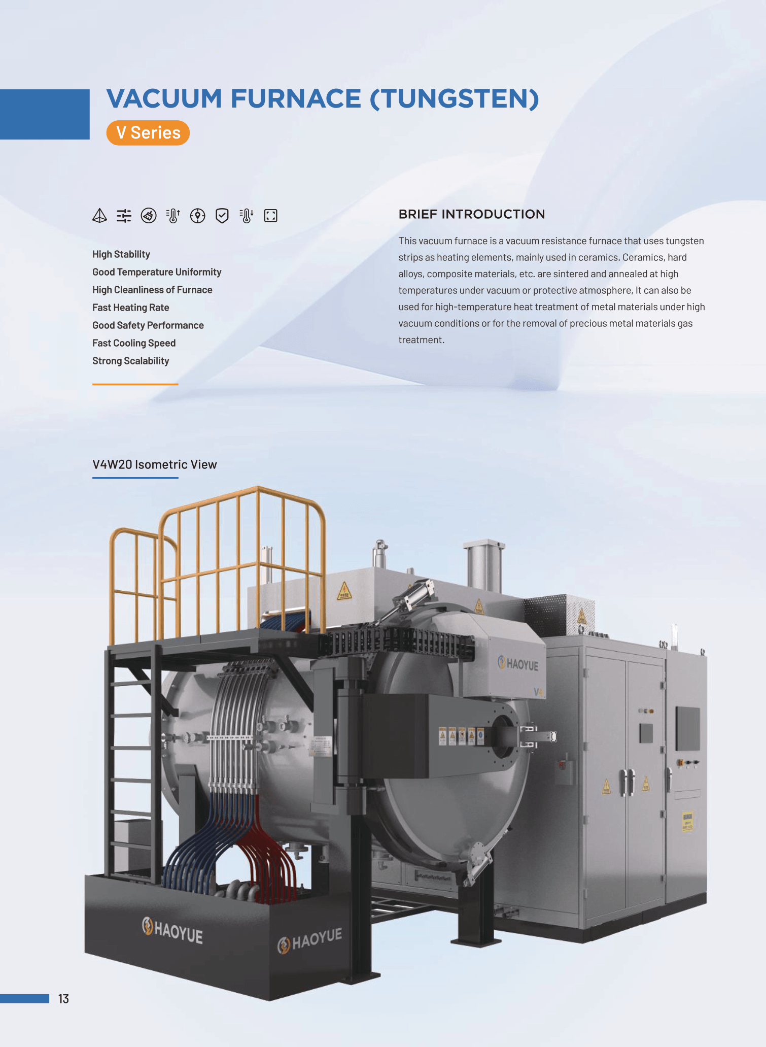 V Series vacuum furnace brochure page 6