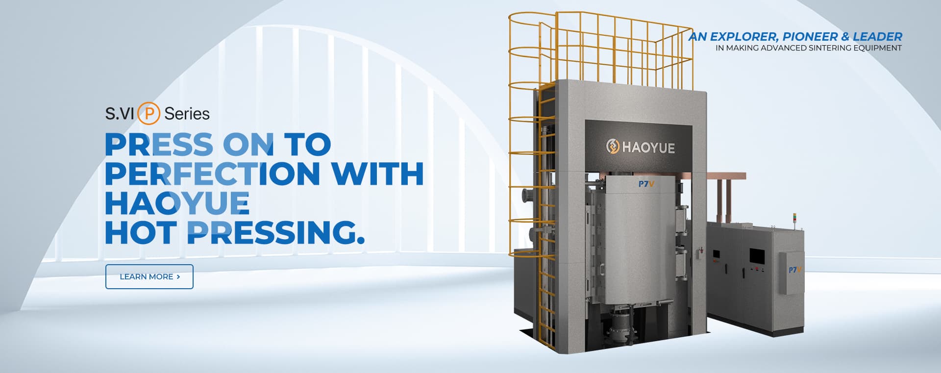 Controlled pressure and atmosphere for dense materials.