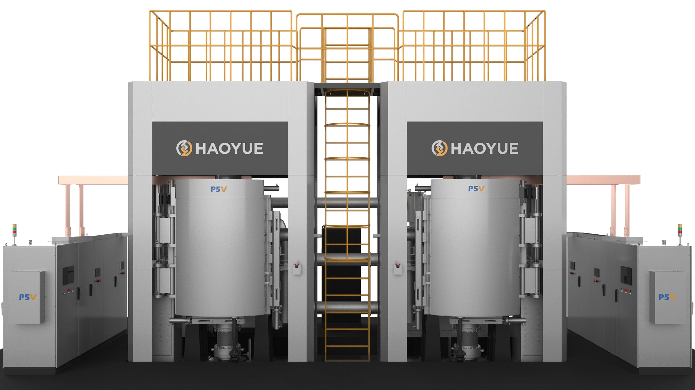 P5V Two Chambers Vacuum Hot-pressing Furnace(Graphite)