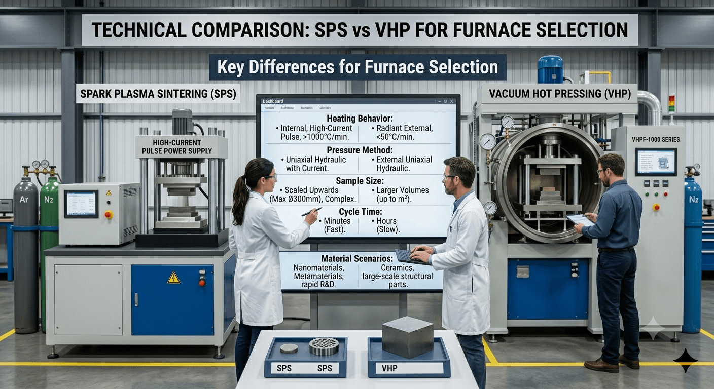 SPS vs Hot Pressing: Key Differences For Furnace Selection